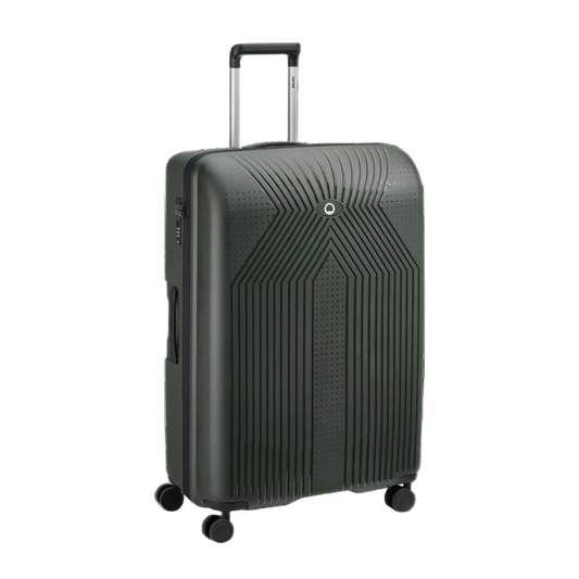 Trekova Lightweight Spinner Suitcase with TSA Lock - Forest Green - Front View