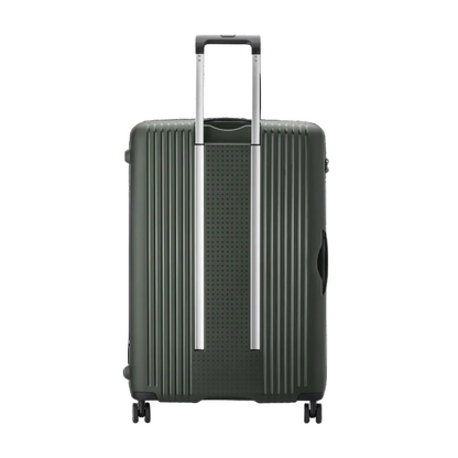 Trekova Lightweight Spinner Suitcase with TSA Lock - Forest Green - Interior View